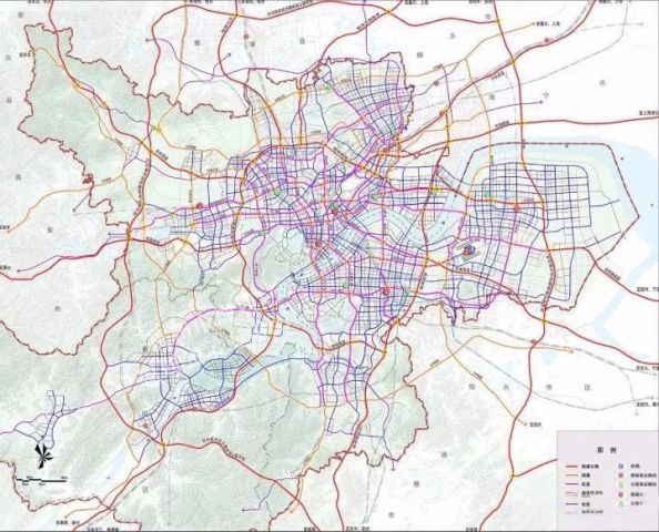 杭州二绕最新规划图揭秘，城市发展的蓝图与未来展望